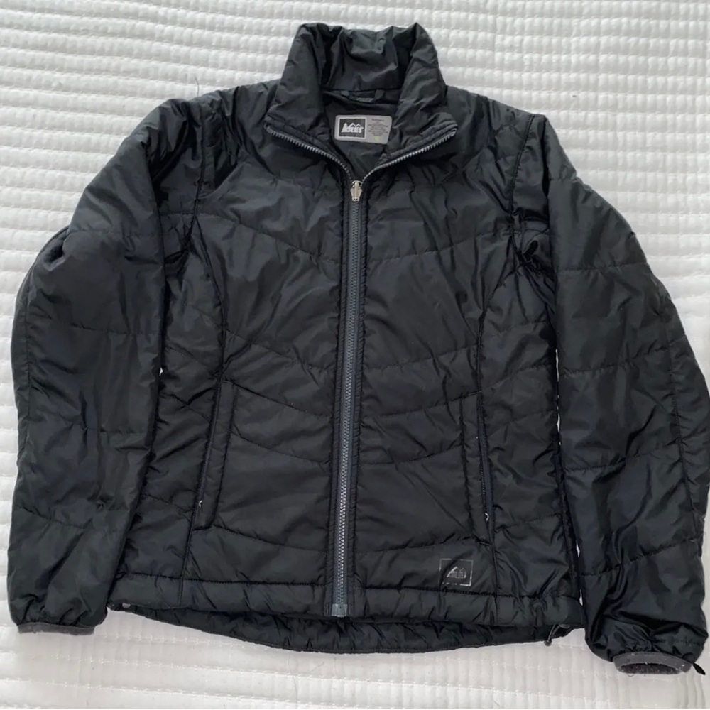 Woman’s REI XS jacket/ coat black
